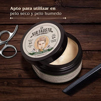 FÓRMULA MAGISTRAL SIR FAUSTO MEN'S CULTURE SINCE 1888 Sir Fausto Forming Paste Enriched with natural extracts: Shae Butter & Hispanic Sage 100 ml