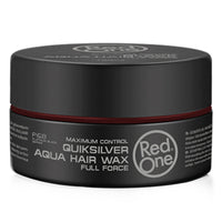 RedOne Hair Styling Aqua Wax Grey 150 ml | Firm Hold | Hair Gel Wax | Ultra Hold | Men & Women Hair Wax | Currant Scent | Maximum Control