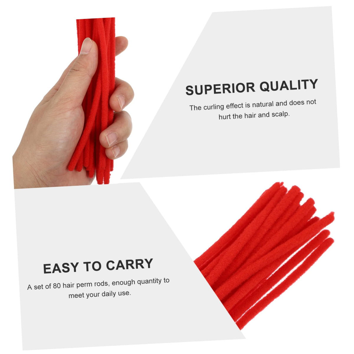 Mikinona 80pcs Perm Bar Spiral Hair Curlers Spiral Hair Perm Rod Spiral Curls Rotating Hair Curler Mini Curling Wand Wavy Hair Rollers Wave To Rotate Afro Galvanized Wire