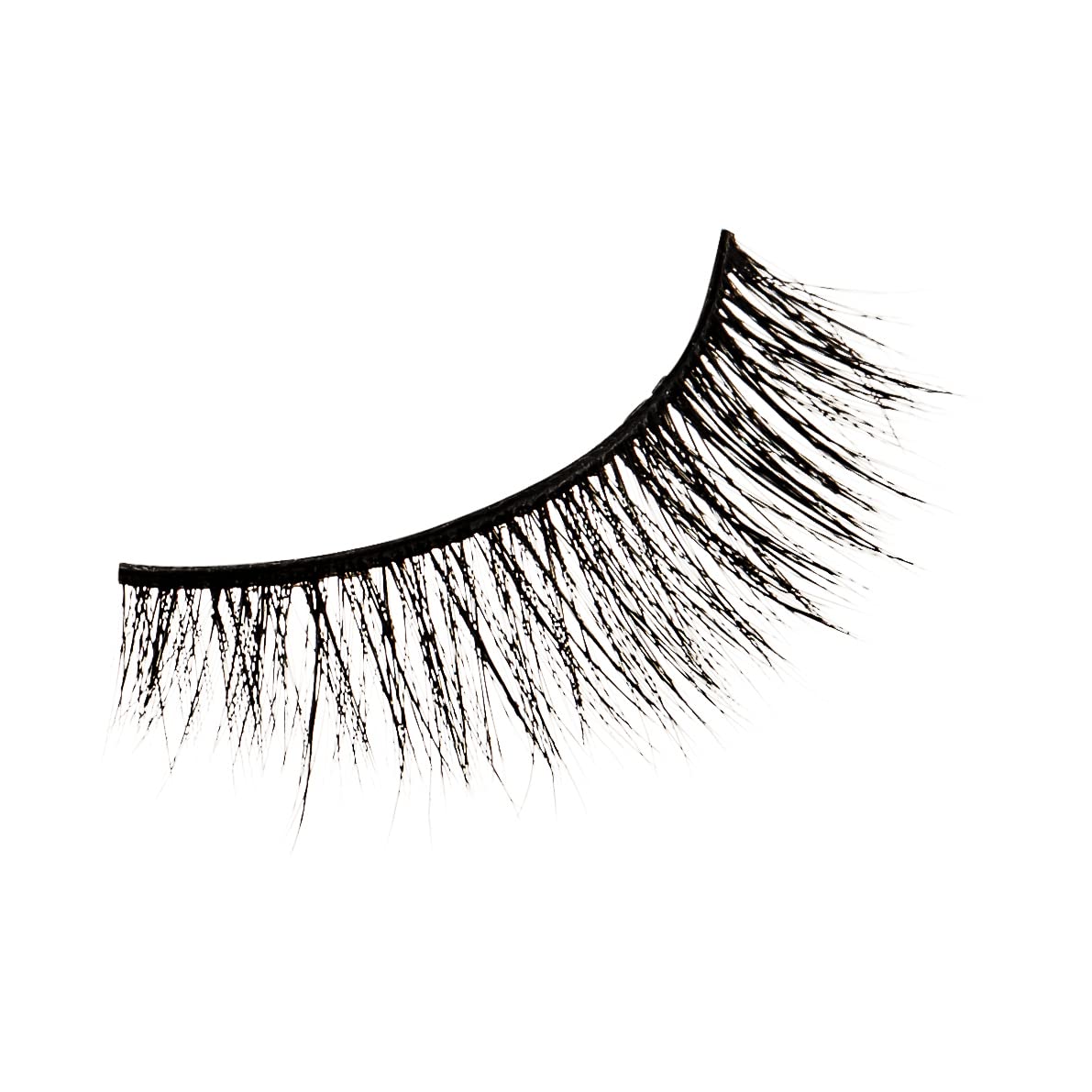 KISS Lash Couture Faux Mink Collection 1 Pair of False Lashes, Little Black Dress, Ultrafine, Tapered, Synthetic Fake Lashes includes Lash Glue