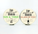 Gin & Tonic and Prosecco Lip Balms by The Prohibition Co. 2 x 15ml Tins