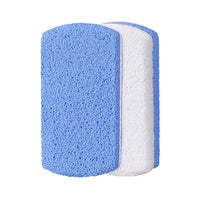 AKSIQIOL 2 Pcs Glass Pumice Stone for Feet,Durable Callus Remover & Foot Exfoliator for Smooth, Soft Skin, for at-Home Pedicures & Spa Treatments