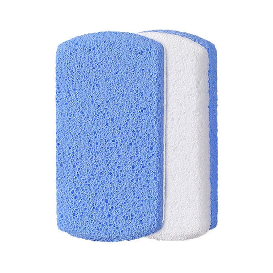 AKSIQIOL 2 Pcs Glass Pumice Stone for Feet,Durable Callus Remover & Foot Exfoliator for Smooth, Soft Skin, for at-Home Pedicures & Spa Treatments