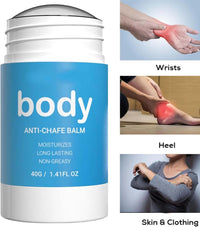 2Pcs Anti Chafe Stick, Water & Sweat Proof Balm for Friction, Prevent Thigh Rashes & Sports Chafing, Dryness & Long-Lasting Protection, Anti-Friction Cream, Anti-Chafing Stick for Active Lifestyles