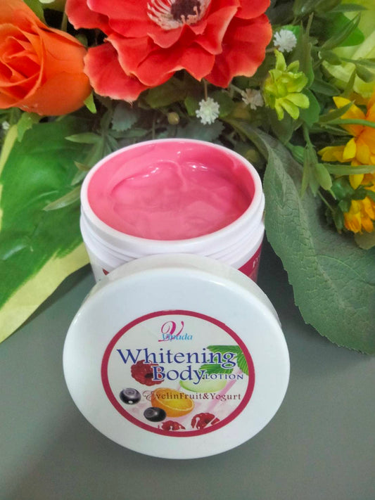 Vipada Fruit & Yoghurt Whitening Body Lotion With Vitamin E & UVx2 *250ml Jar* (3)