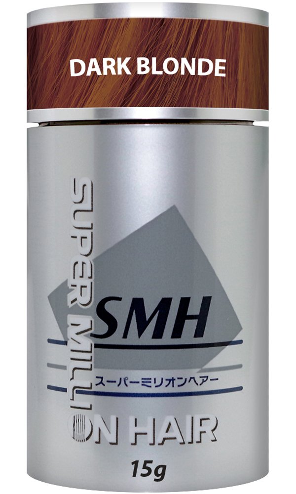 SMH Super Million Hair - 1 x 15g Hair Building Fibres - No.4 Dark Blonde