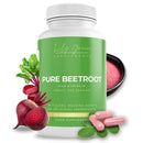 Lily Green Supplements Lily Green Pure Beetroot Capsules | 1300mg Per Serving Beetroot Supplement | Nitric Oxide Boost | Rich in Vitamins & Minerals | Non-GMO, No Artificial Additives | 90 Vegan Capsules | Made in UK