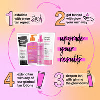 B.Tan b.tan Clear Self Tan Gel | Glow Your Own Way - Transfer-Resistant Self Tanning Gel, Vegan, Cruelty Free Self Tanner, 16 Fl Oz
