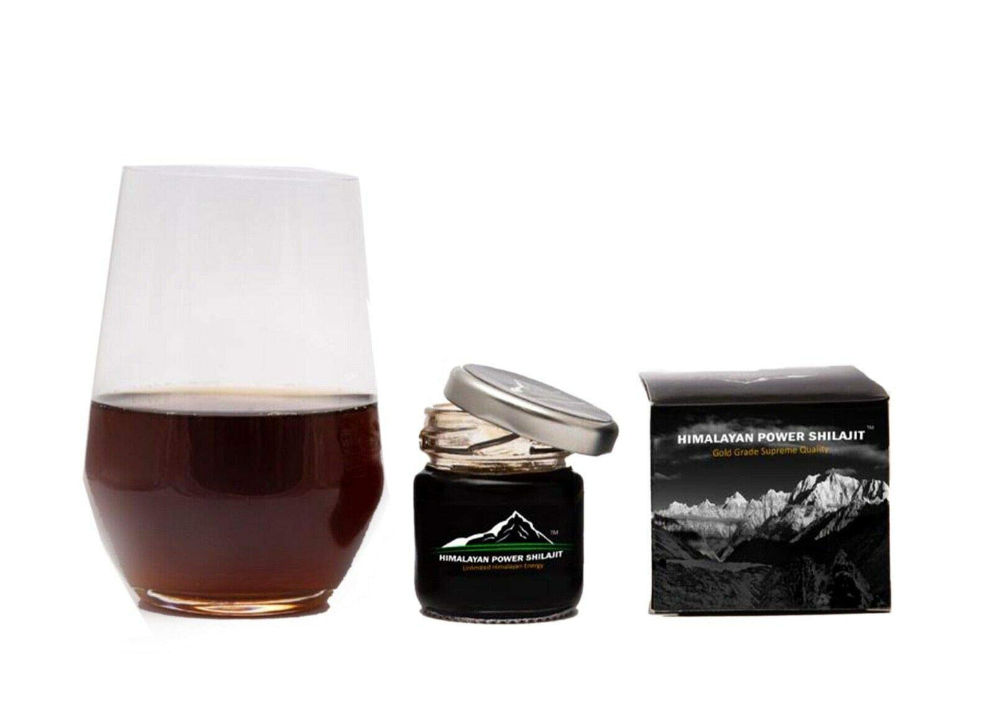 50 Grams – Purest Himalayan Power Shilajit Resin – Gold Grade 100% Pure Shilajit- Fulvic Acid & 85+ Trace Minerals Complex for Energy & Immune Support