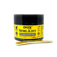 ONYX INGREDIENTS 101 Onyx Shilajit + Manuka Honey 50g - Himalayan Superfood Lab Tested Natural Energy, Focus, Immunity and Gut Health Support Wellness Supplement