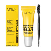 Eyebrows Styling Spiking Glue – Long-Lasting Glue for Brows & Edges 2 in 1 Eyebrow Gel, Strong Hold for Fluffy & Defined Brows, Eye Brow Setting Gel 10ml