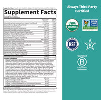 Generic Organics Whole Food Multivitamin 40 +, Well-Being Certified, Non-GMO, Vegan 120 Tablets
