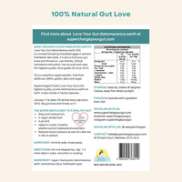 LOVE YOUR GUT Love Your Gut diatomaceous Earth Powder 100g, by Supercharged Food