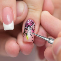 MYLEE Mylee Dotting Nail Art Tool – Easy Application of Gems, Decals & Crystals, Professional Quality Manicure Accessory, Ideal for Gel Polish Decoration & Dot Design, Dual Ended for Fine Detailing