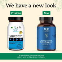 NHP The Natural Health Practice Osteo Support Supplement Vitamin D3 (90 Capsules) Maintain Strong Healthy Bones