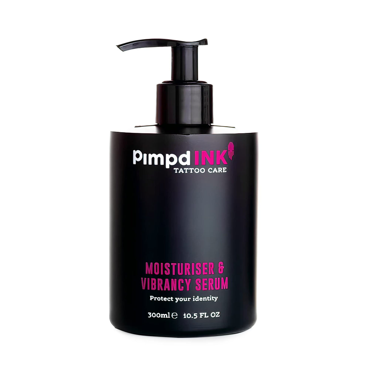 PIMPDINK PimpdINK Moisturiser & Vibrancy Serum Tattoo Aftercare for Protecting and Restoring your Inks colours (300ml Pump Bottle)