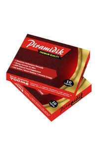 PIRAMIDIK Ultra Strong NEW Piramidik - (10 Pack) New & Effective 700mg Ginseng & MACA Complex Herbal Supplement for Men - Performance, Energy, Stamina & Endurance, 100% Natural