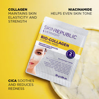 Skin Republic Bio-Collagen Overnight Hydrogel Mask. Unlock Glass Skin in 2 Hours