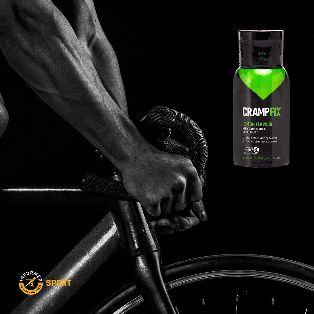 CRAMPFIX Crampfix 50ml Flip-Top Lid Squeeze Bottle - Fast & Effective Relief from Muscle Cramp (Espresso)