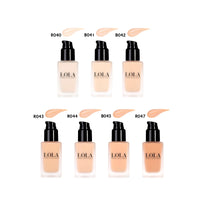 Lola Make Up by Perse LOLA Make Up by Perse Matte Long-Lasting Liquid Foundation – Full Coverage, Buildable Matte Finish, Oil-Absorbing, Shine-Free, Long-Lasting – Paraben-Free, Vegan, Cruelty-Free – [R044-Medium Beige]