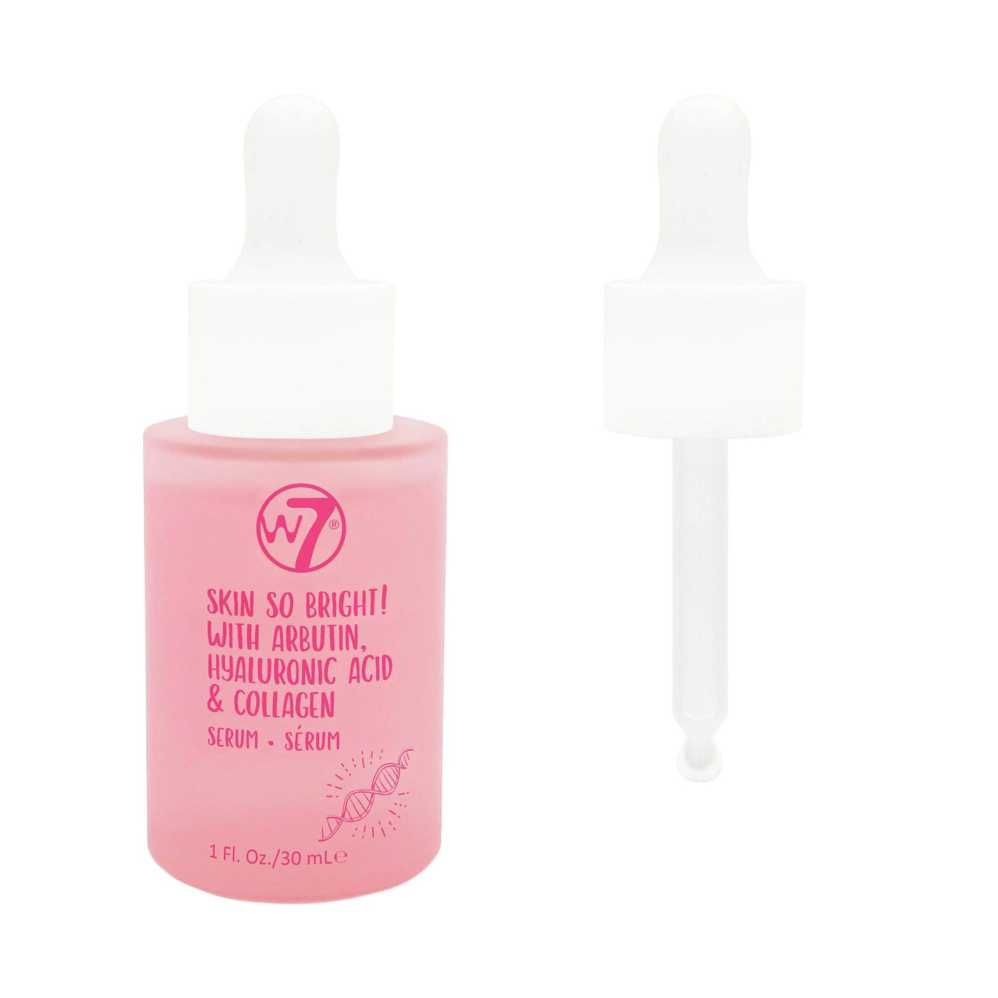 W7 | Skin So Bright! | Face Serum with Arbutin Hyaluronic Acid & Collagen