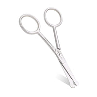 Fine Lines Baby Nail Scissors – Kids Finger Nails Clipper and Toenail Cutter – Newborn Essentials – Rounded Ends for Safety – Can be used for Grooming Cuticles & Trimming Hair