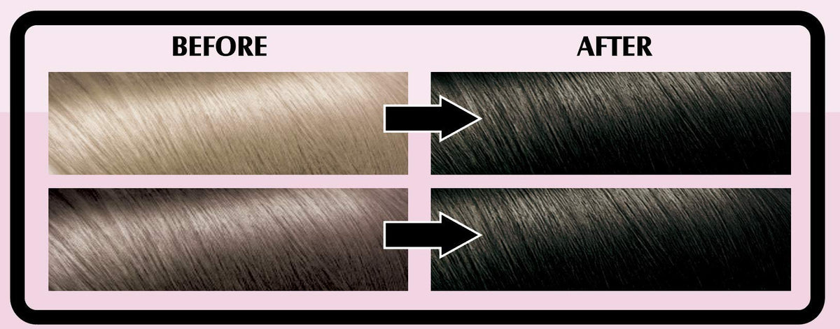 FYNE Jet Black Permanent Hair Dye for Women - Home Hair Colour Cream with Built-in Conditioner - Gentle, Long-Lasting, Easy to Use, Suitable for All Hair Types - Achieve Salon-Quality Results at Home