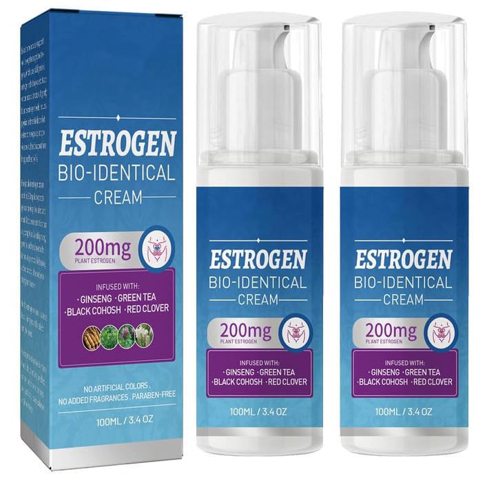Leogony 2 * 100ml Estrogen Gel, Solve Menopause Cream for Women