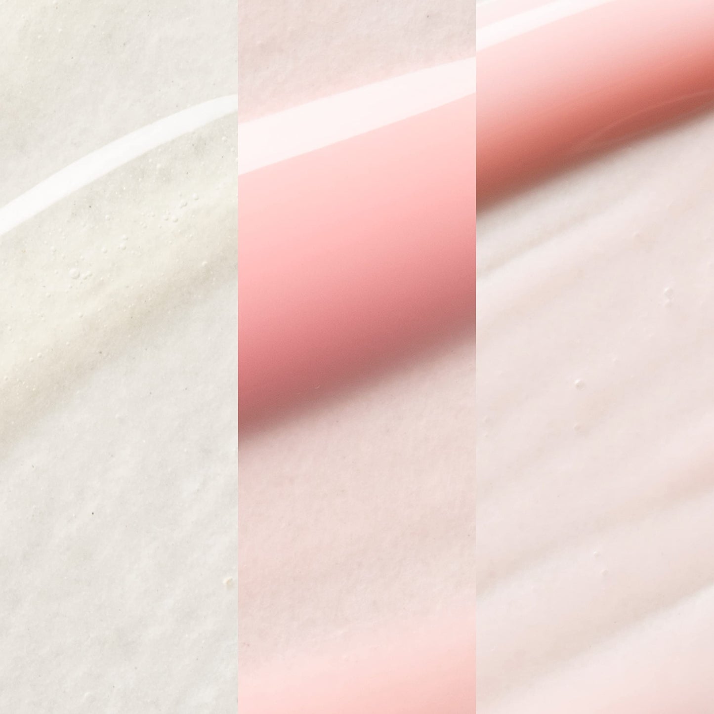 Mylee 5 in 1 Builder Base Strengthening Gel Trio 3x15ml, UV/LED Nail Polish Coat, Hard Strong Nails Tips & Extensions, Nail Art Decoration, Decals & Jewels, Professional Manicure Repair (Just Peachy)