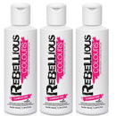 Rebellious Colour Semi Permanent Hair Dye Conditioning vegan cruelty free direct hair colour application 300ml (Flamingo Pink)