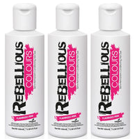 Rebellious Colour Semi Permanent Hair Dye Conditioning vegan cruelty free direct hair colour application 300ml (Flamingo Pink)