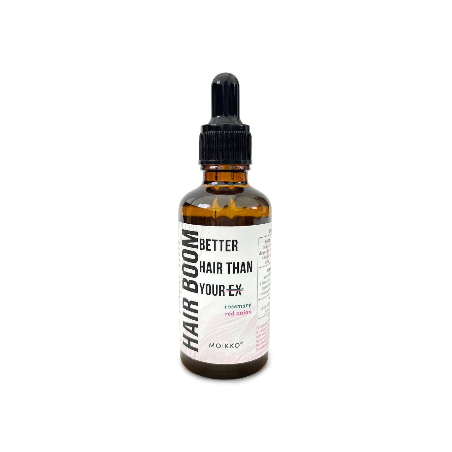 Generic Hair Growth Oil 100% Natural with Castor, Jojoba, Avocado, Hibiscus, Argan, Peppermint, Basil, Aloe, Red Onion, Clove & Rosemary - Promotes Thickness & Strength