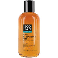 ECOTAN EcoTan Face and Body Tanning Accelerator Gel 200ml, Stimulates, Boosts, Prolongs & Protects Natural Tan, with Aloe Vera, Soothes & Hydrates Skin, Fast Absorbing & Non-Greasy