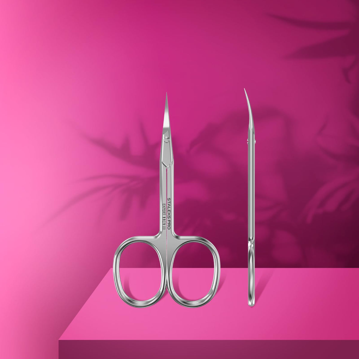 STALEKS PRO Expert 11 Professional Cuticle Scissors Left Hand (Blade Length - 18 mm) SE-11/1
