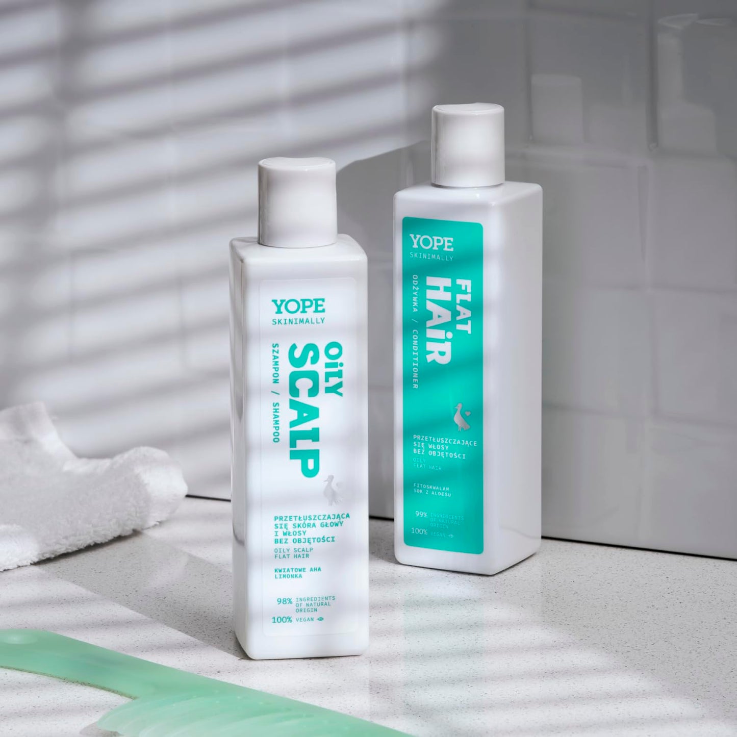 Yope YOPE Natural Hair Conditioner | 99% Natural Ingredients |Volumizing | Refreshing | Skinimally Flat Hair Conditioner 250ml