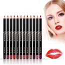 12 Colours Lip Liner Set, 12 Colours Professional Lipstick Lip Liner Waterproof Durable Lip Liner Pencil Lipstick Makeup 12 Colours Lip Liner Waterproof Lip Liner Set