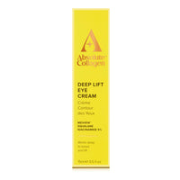 Absolute Collagen Deep Lift Eye Cream 15ml - Radiance Boosting - De-Puff and Brighten Dark Circles - Reduce Appearance of Fine Lines & Wrinkles - Collagen Boosting Anti-Ageing Formula - Firm & Tighten