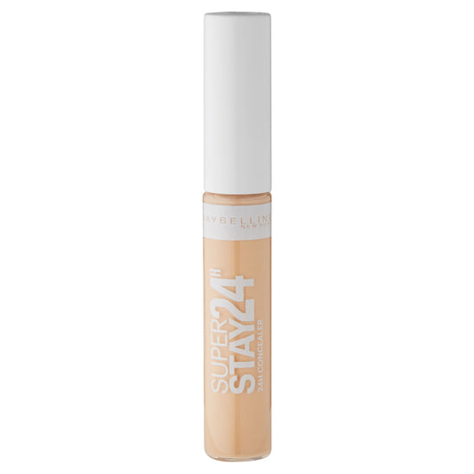 Maybelline New York SuperStay 24H Concealer 2 Light/Beige Clair, 7.5 ml
