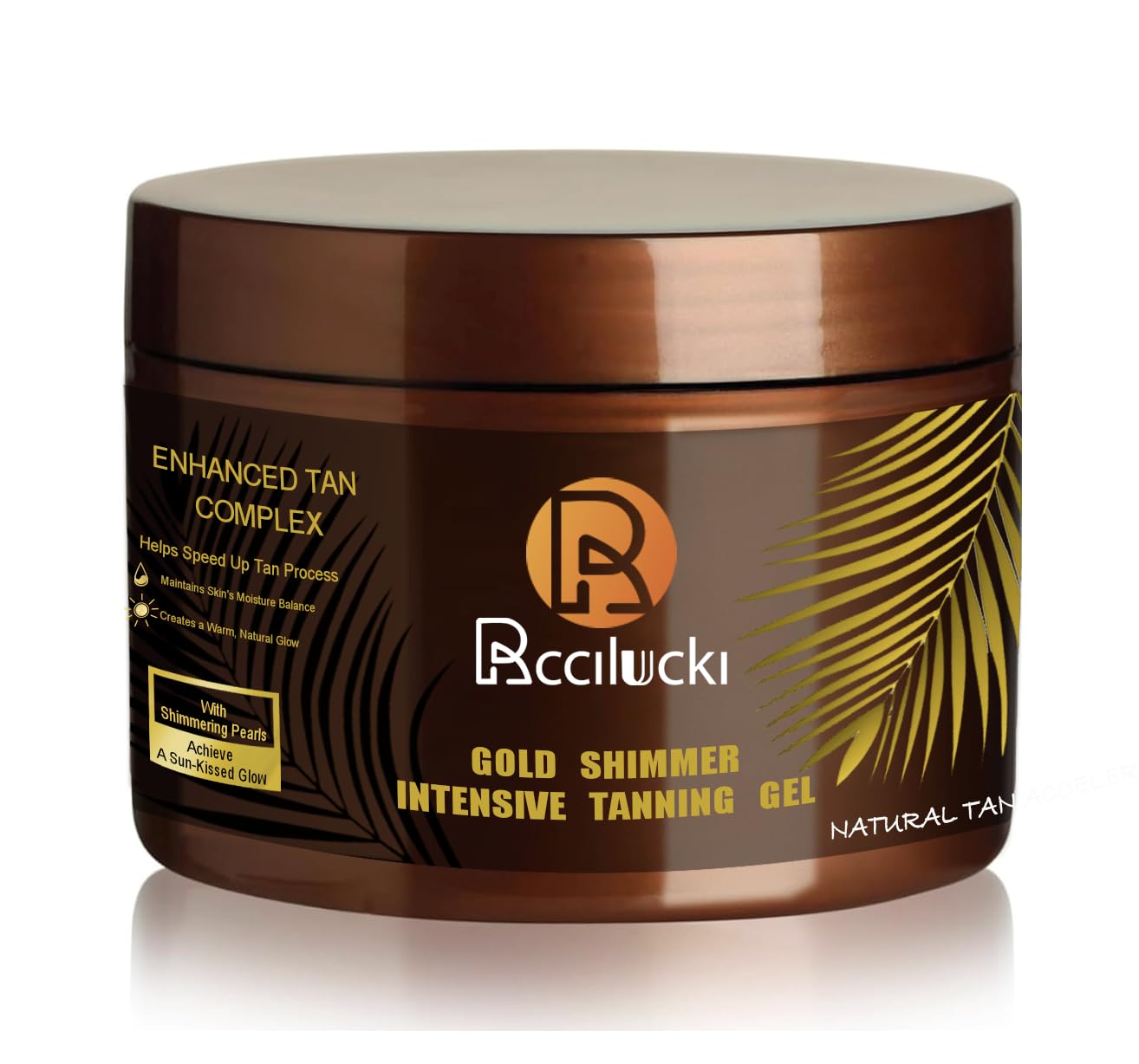 Natural Tanning Cream with Carrot Oil & Coconut – Hydrating Water-Resistant Lotion for Beach & Tanning Beds | Vegan & Cruelty-Free Bronze Enhancer (150ml)