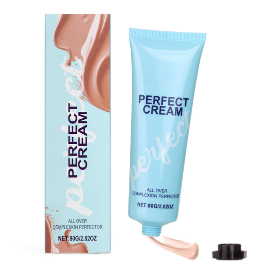 DRTRU All-Over Complexion Perfector,Body Coverage Perfector,CC Cream Foundation,Evens Out Skin Tone,Waterproof and Sweat-Proof Concealer Foundation for Face and Legs (1 Pcs)