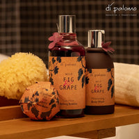Di Palomo Vegan Wild Fig & Grape Luxury Bathing Bubbles 300ml. Foaming Bubble Bath. Luxury Shower Gel & Body Wash with Nourishing Skin Care. Bath Foam Gifts for Her. Vegan Relaxation Gifts for Women.