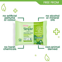 Simple Kind To Skin 25 Cleansing Facial Wipes (3 packs)
