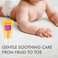 Alteya Organic Kids and Baby Balm 30 ml - USDA Certified Organic AWARD WINNING Natural Baby Skin Care Treatment - Soothing and nourishing moisturizer for Dry & Sensitive skin