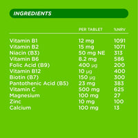 Berocca Energy Effervescent Tablets Including B Vitamins, Magnesium & Zinc - Vitamin C - Support Energy Release & Immune System* - 60 Tablets - Orange Flavour