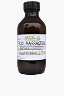 Avena Sciatica Massage Oil – 100ml | Soothing Herbal Blend for Lower Back & Leg Discomfort | Handcrafted in Yorkshire