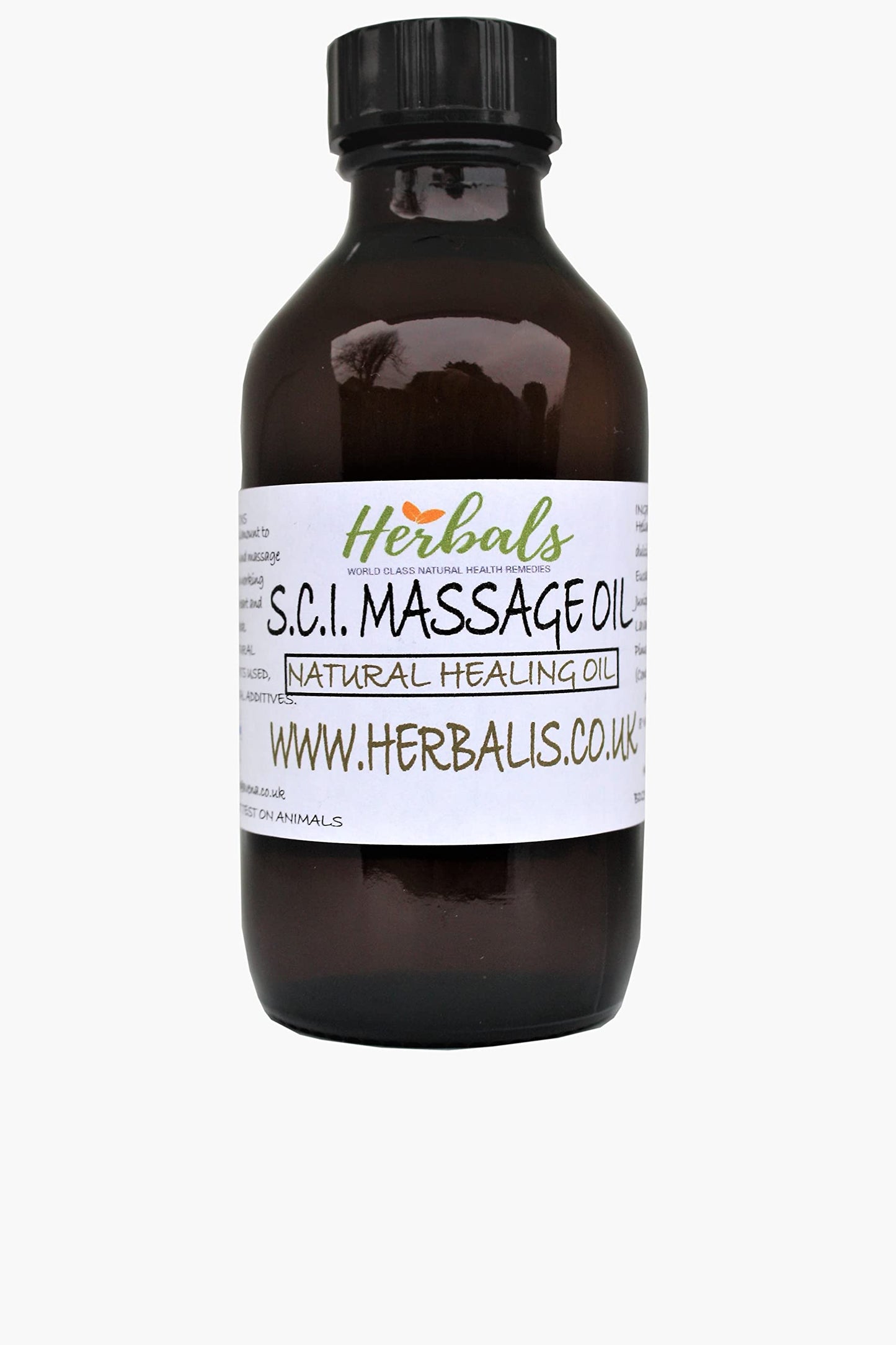 Avena Sciatica Massage Oil – 100ml | Soothing Herbal Blend for Lower Back & Leg Discomfort | Handcrafted in Yorkshire