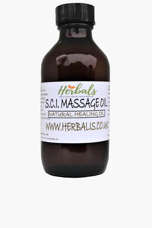 Avena Sciatica Massage Oil – 100ml | Soothing Herbal Blend for Lower Back & Leg Discomfort | Handcrafted in Yorkshire