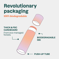 ATTITUDE Plastic-free Lip Balm with Sun Protection SPF 15, EWG Verified, Plant- and Mineral-Based Ingredients, Vegan, Coconut, 8.5 g