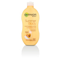 Garnier Summer Body Gradual Self Tan Moisturiser Dark, Hydrating Tanning Lotion for a Glowing Sunkissed Tan 400ml