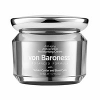 VON BARONESS Von Baroness Caviar Face Cream 50ml – Anti Ageing Face Cream for Women & Men, Firming Cream with White Caviar Extract, Collagen, Retinol, Hyaluronic Acid – Day & Night Cream Anti Wrinkle Moisturiser